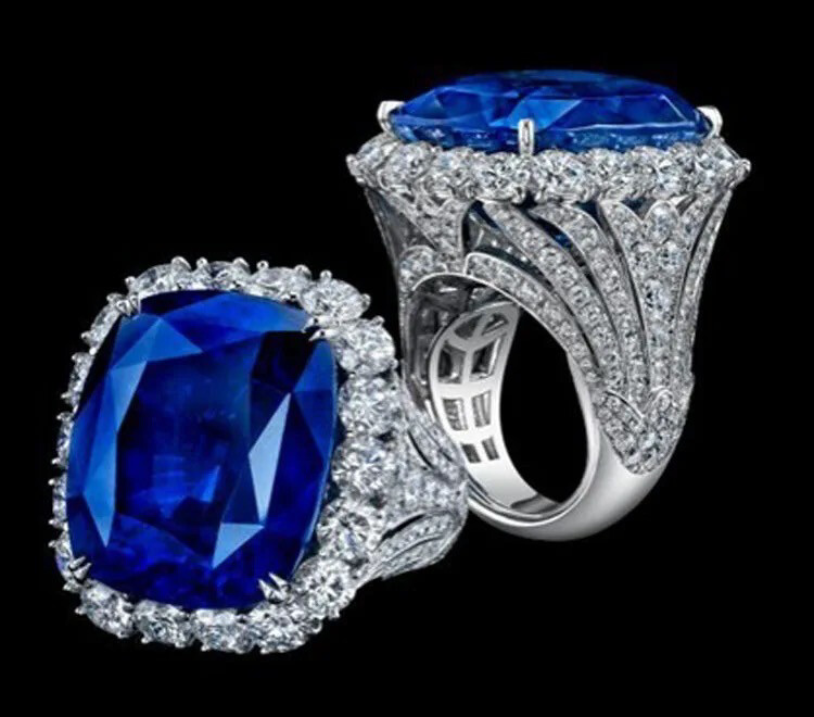 Big Blue Stone Ring