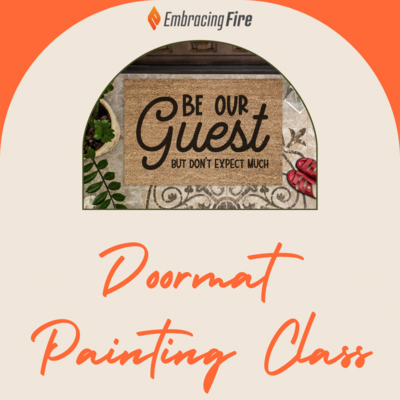 Orchard Creek Doormat Painting Class - 7/11/24