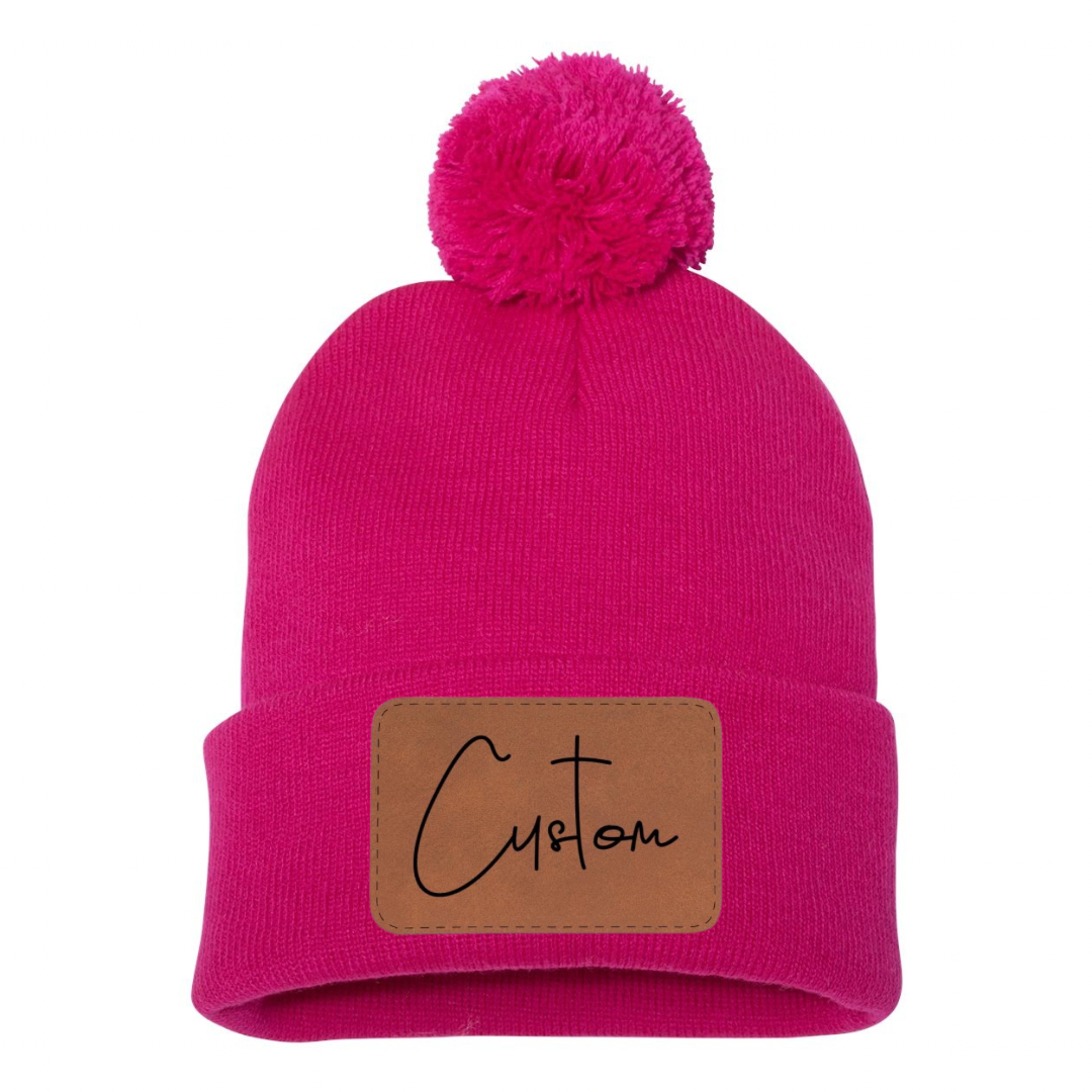 Personalized Pom Beanie