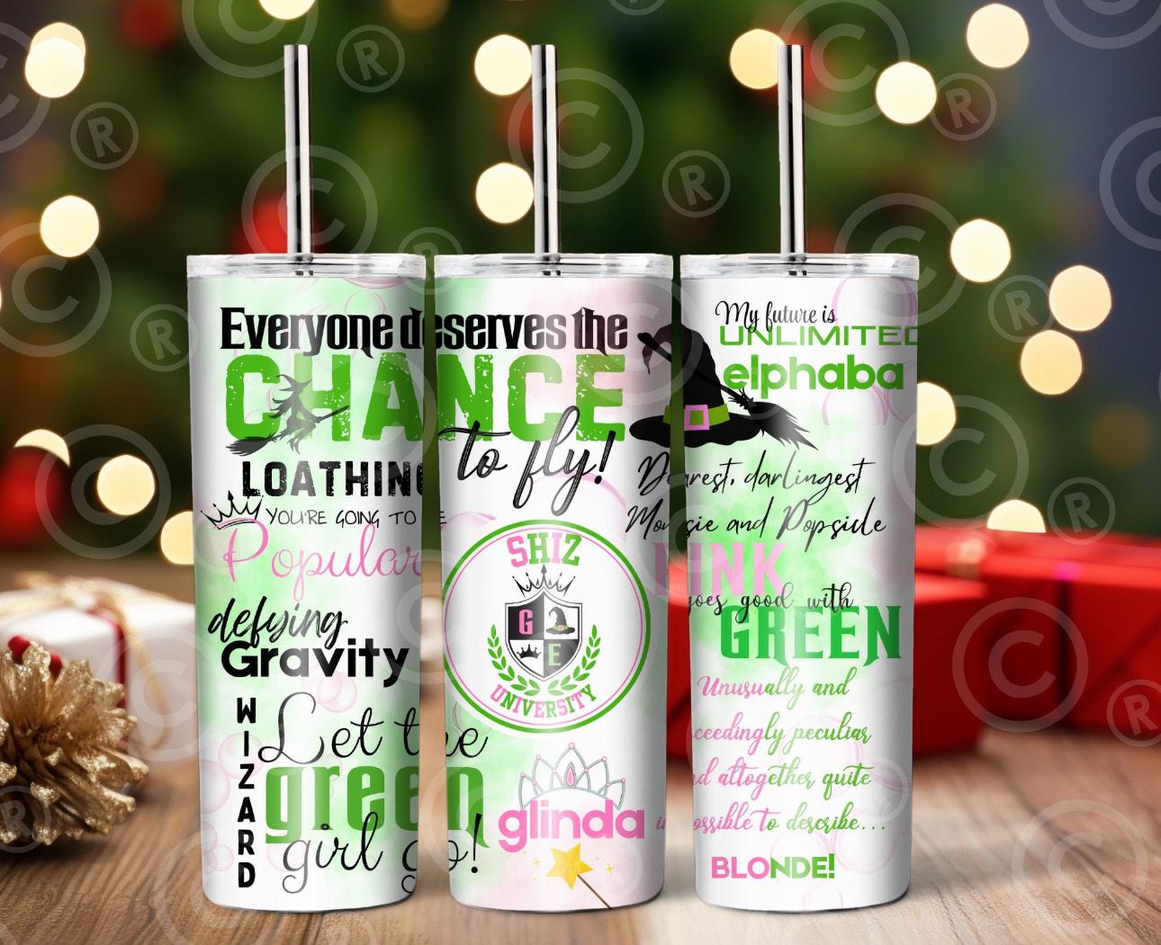 Wicked Quotes Tumbler