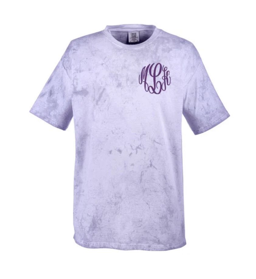 Monogram Colorblast Tee