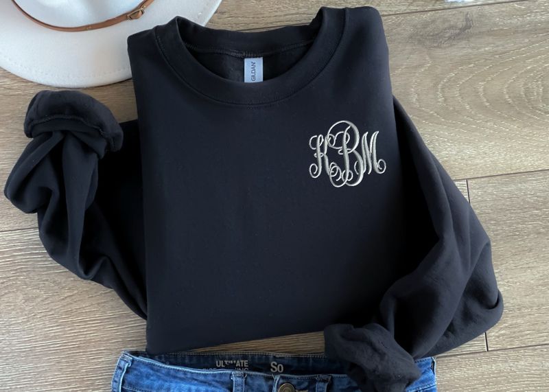 Monogram Weekender Crewneck