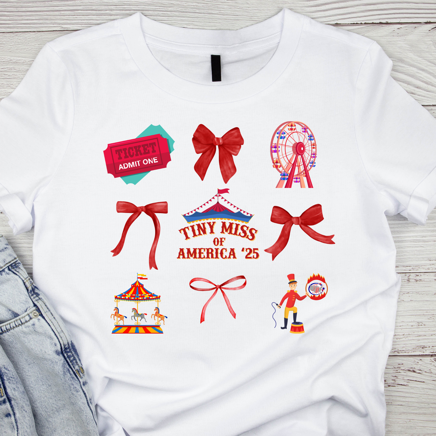 Tiny Miss of America Commemorative Tee