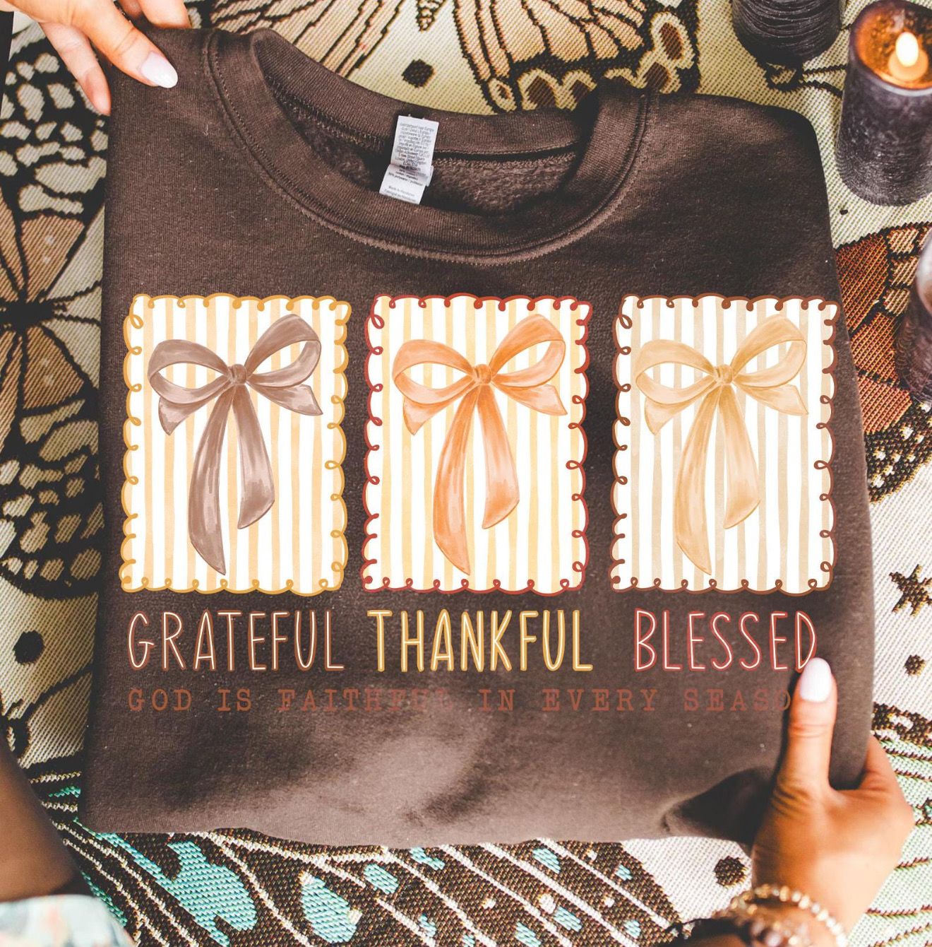 Grateful Thankful Blessed