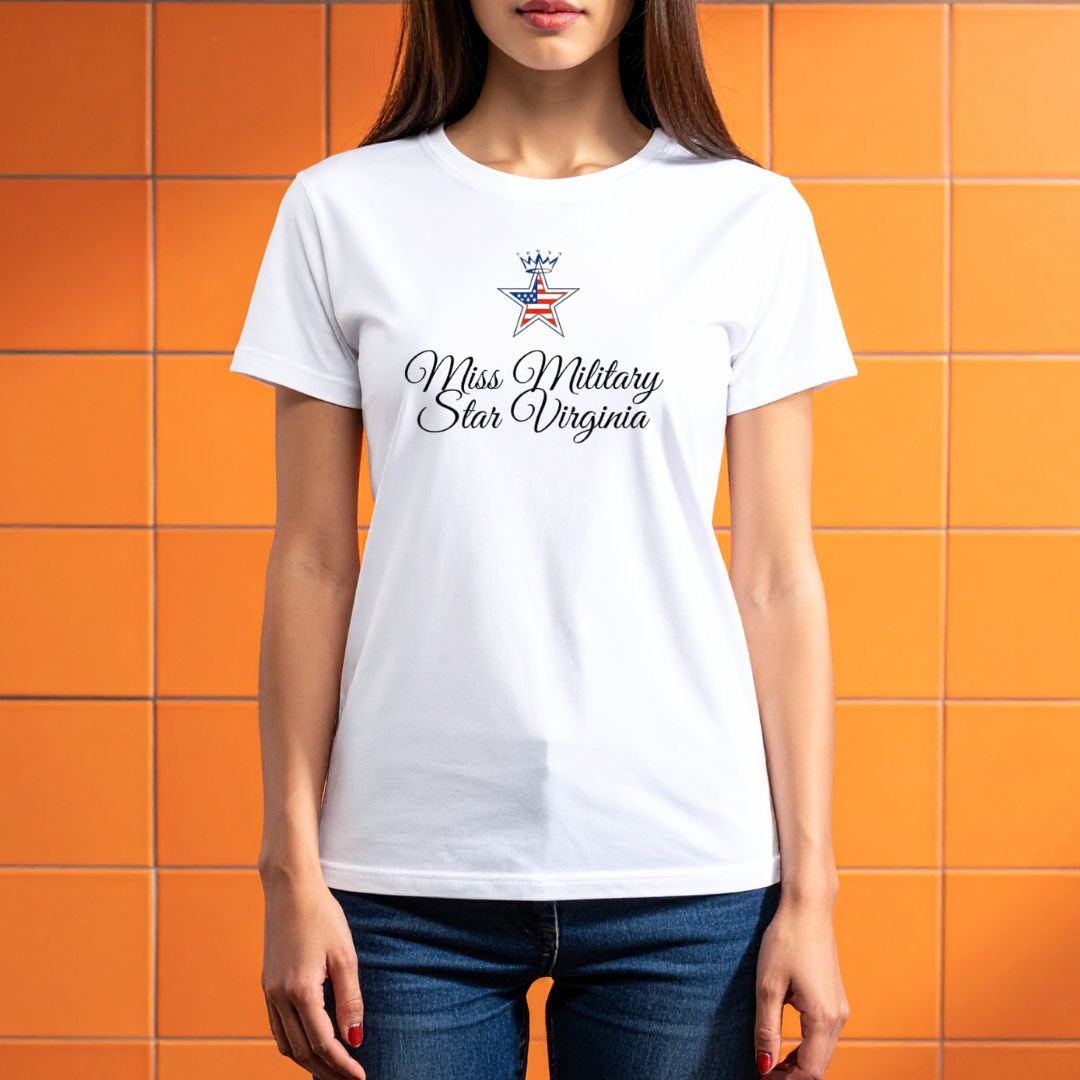 Miss Military Star VA Tee