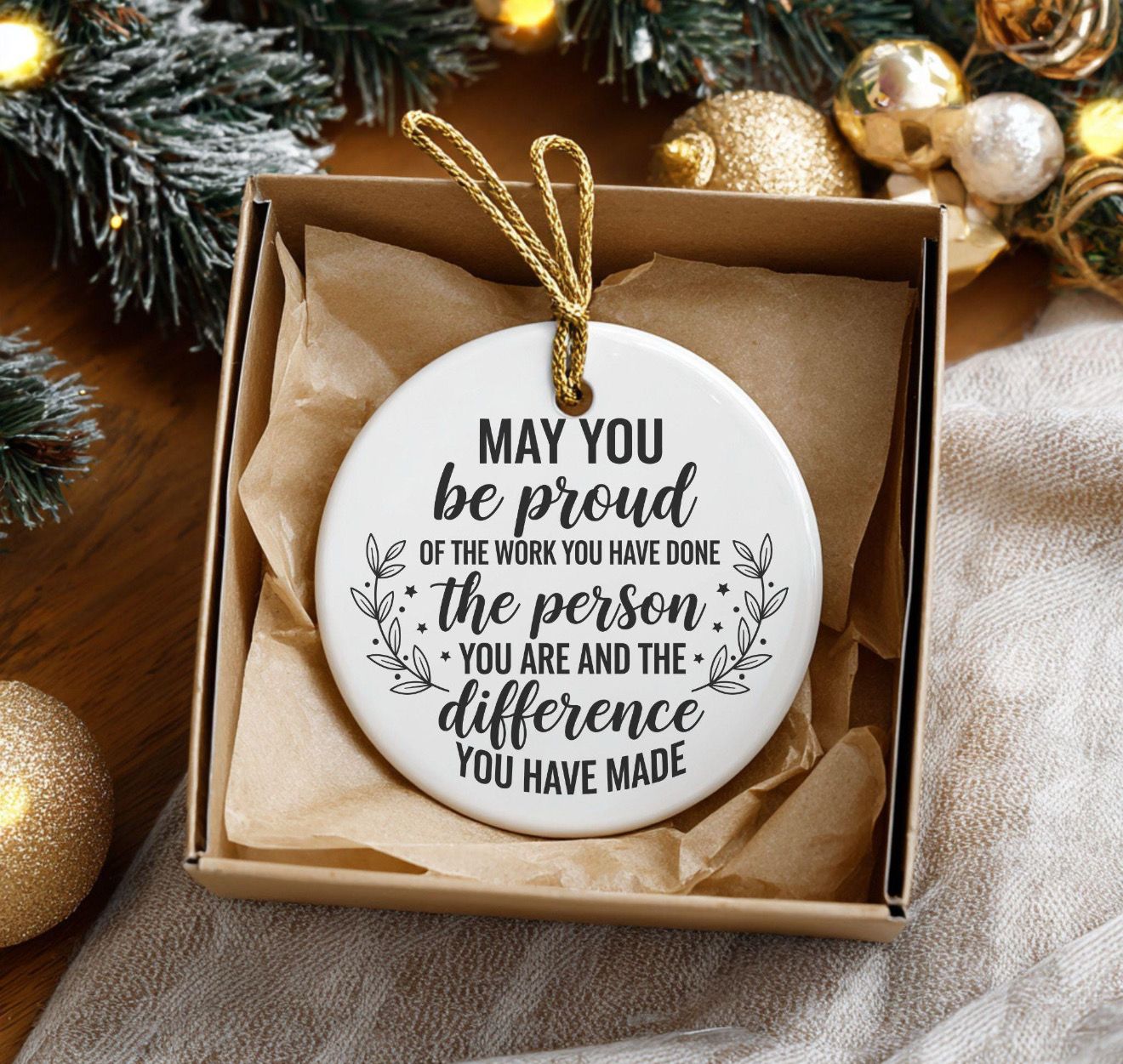 Difference You Have Made Ornament