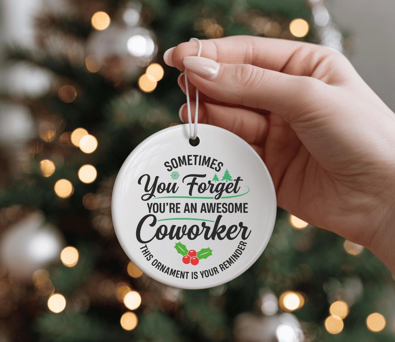 Awesome Coworker Ornament