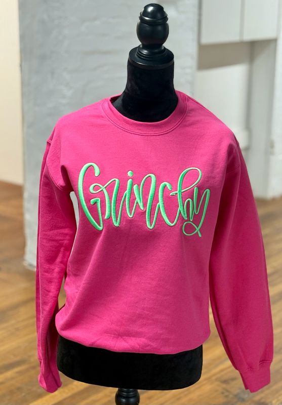 Puff Grinchy Crewneck