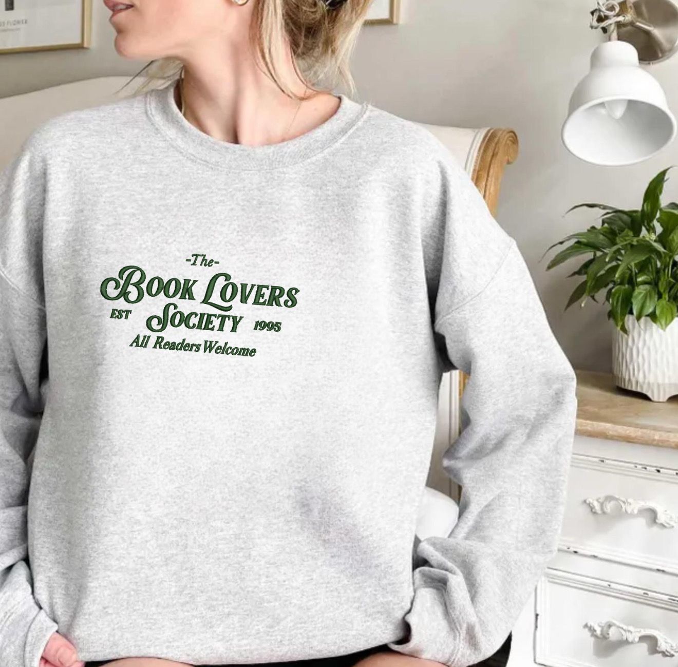 Book Lovers Society Crewneck