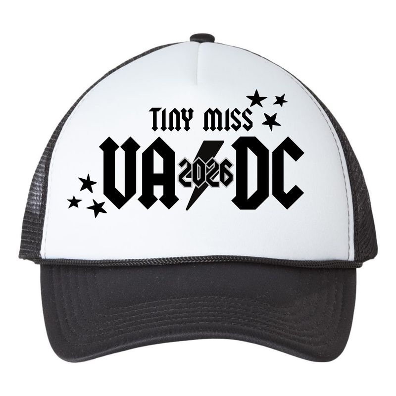 Tiny Miss VA/DC Trucker Hat