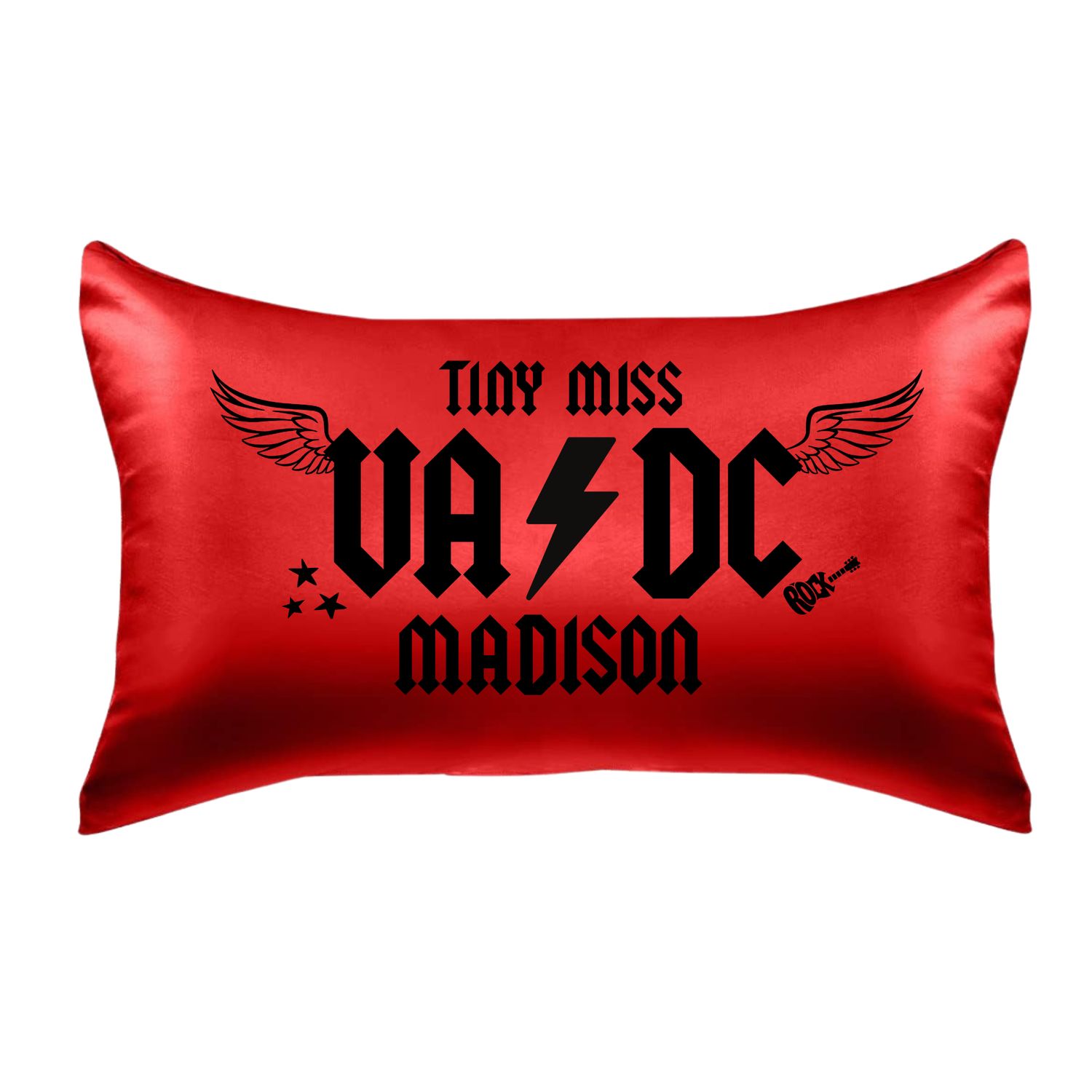 Tiny Miss VA DC Satin Pillowcase
