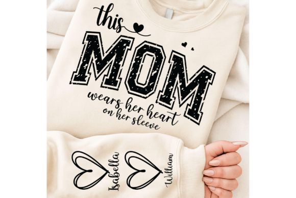 Heart On Her Sleeve Crewneck