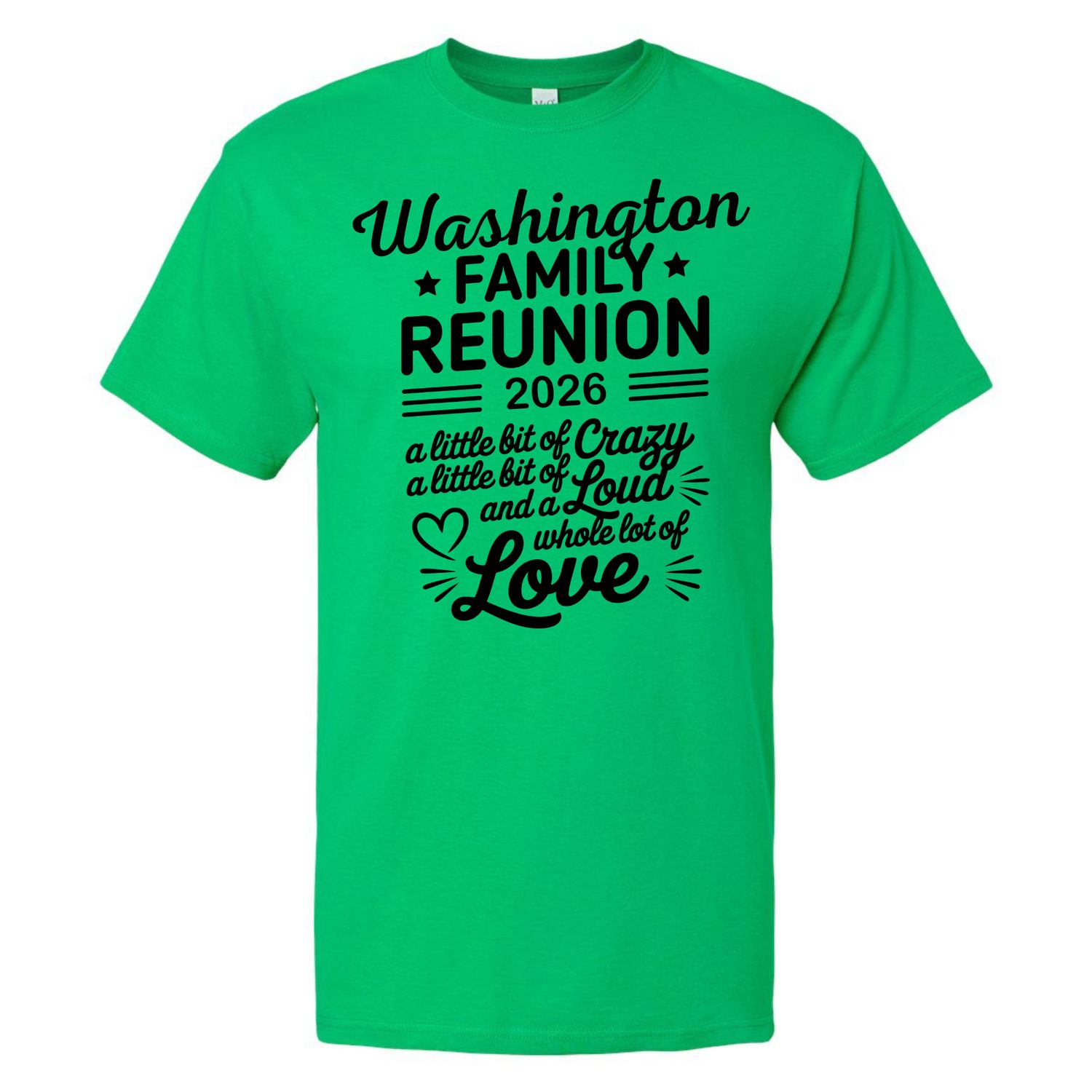 Washington Family Reunion Tee