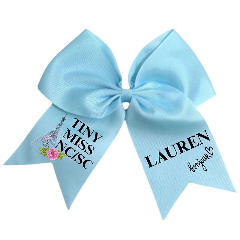 Tiny Miss Carolinas Hair Bow
