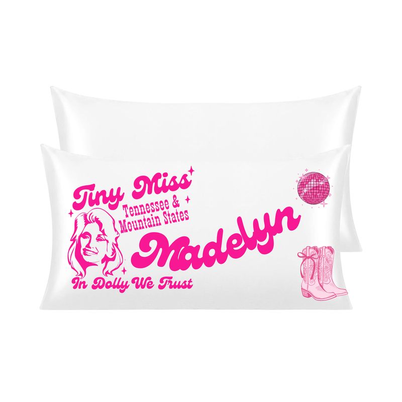 Tiny Miss TN Satin Pillowcase
