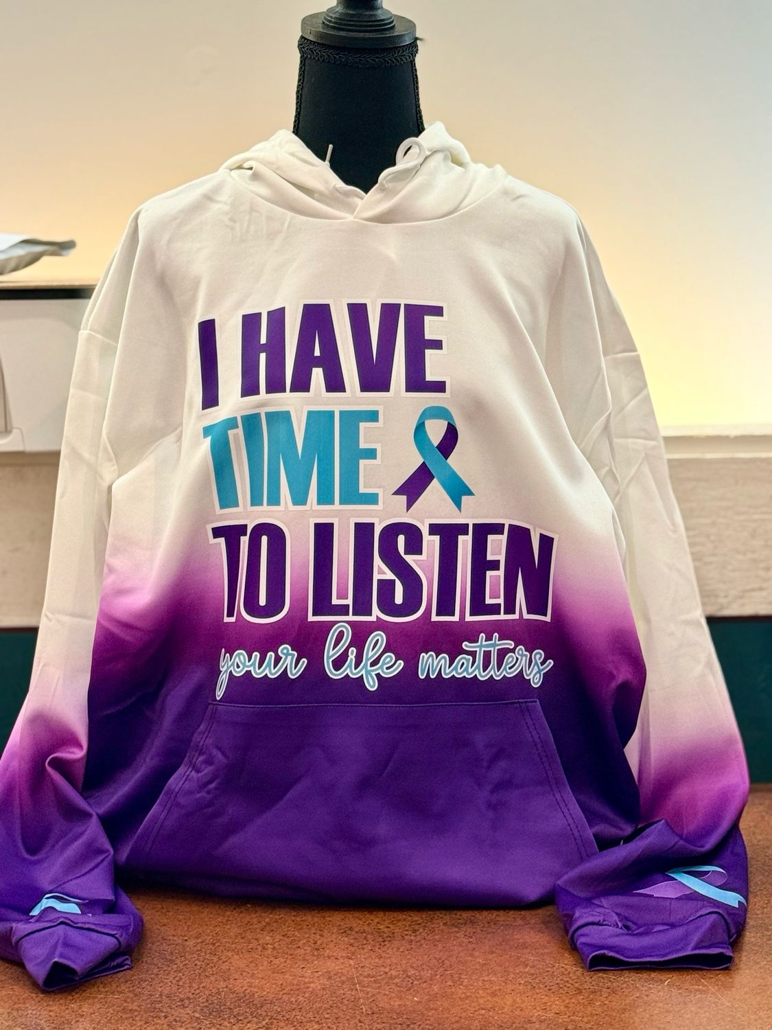 I Have Time To Listen Hoodie