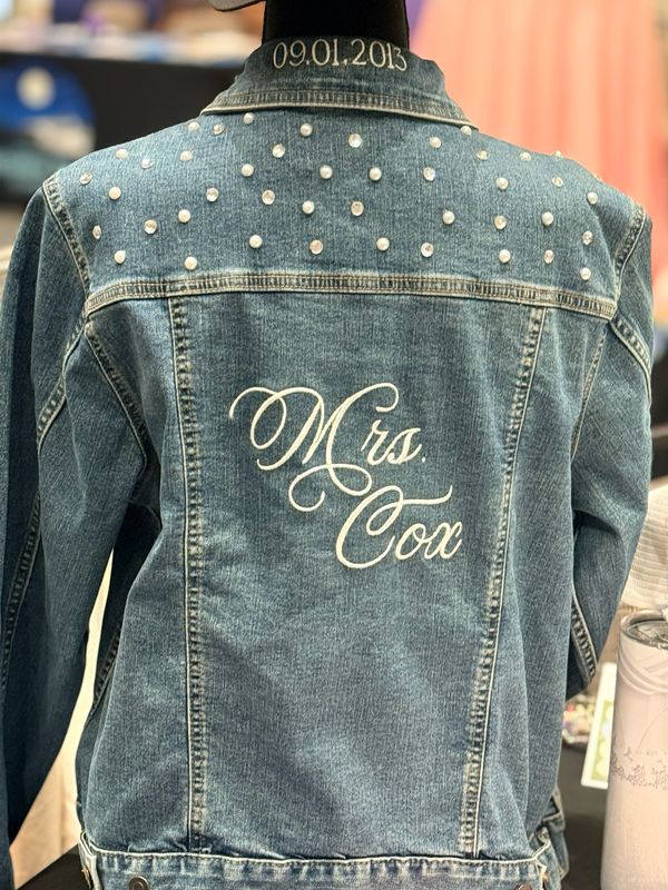 Personalized Denim Jacket