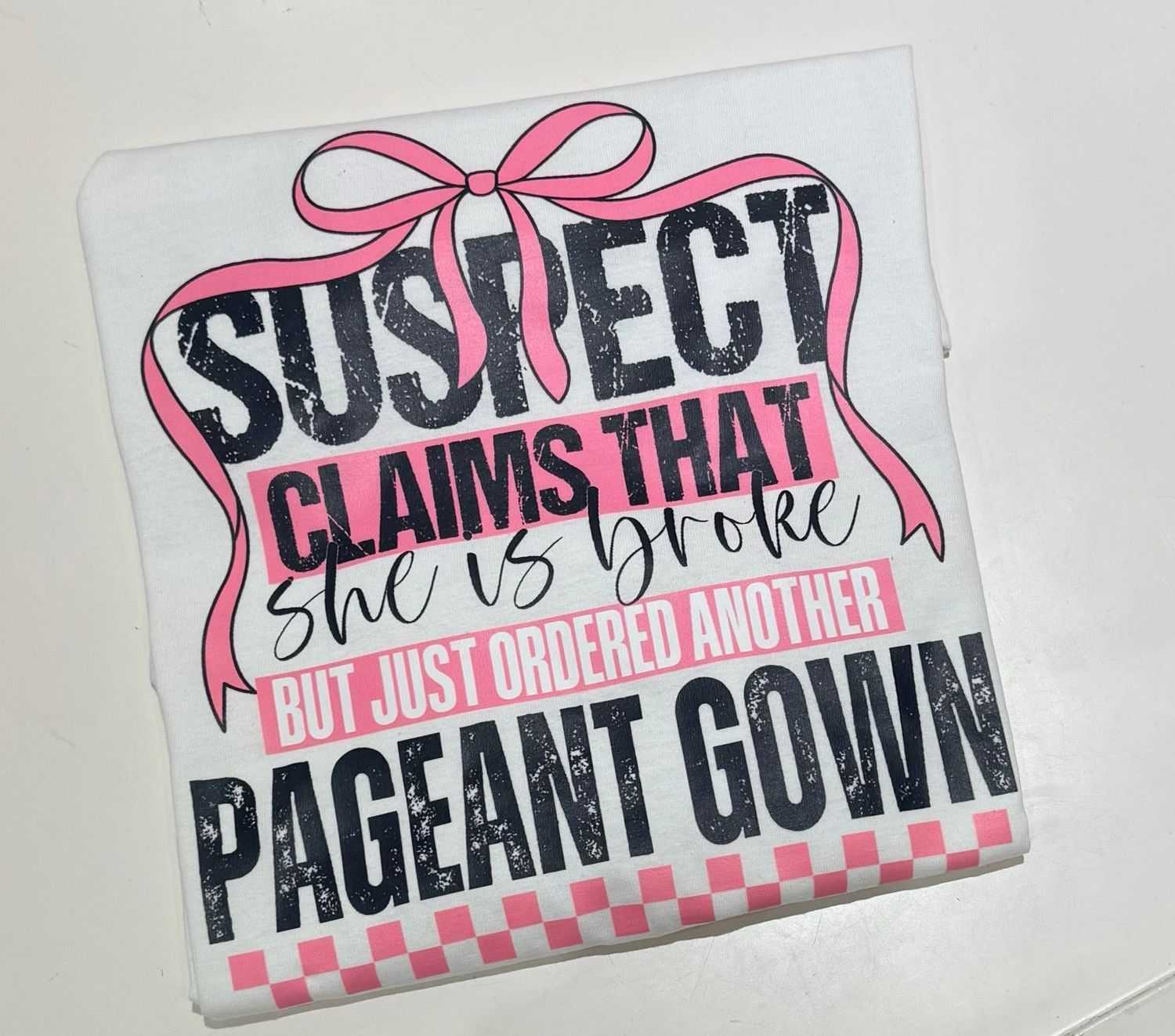 Suspect Claims She Is Broke