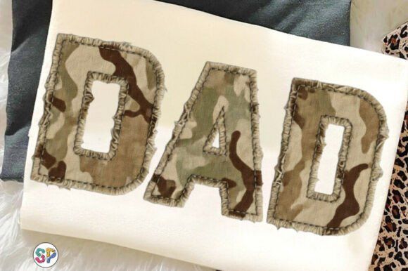 Camo Patchwork Dad Tee