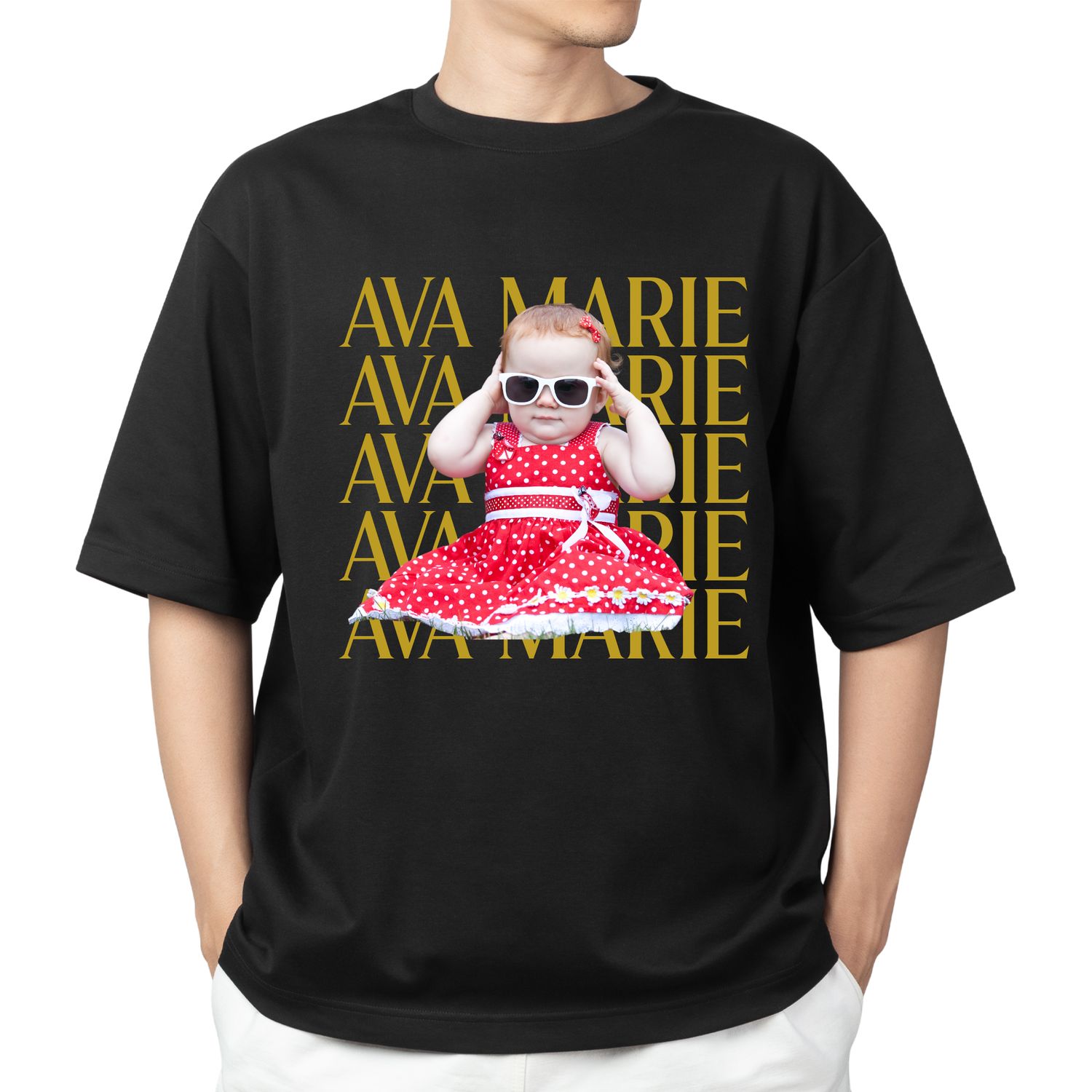 Repeating Name Tee