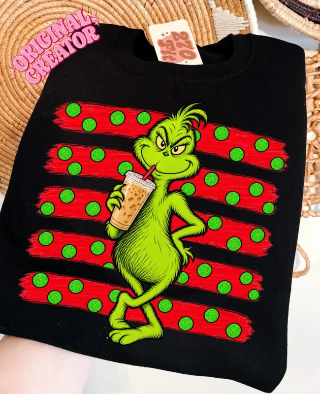 Grinchmas Iced Coffee