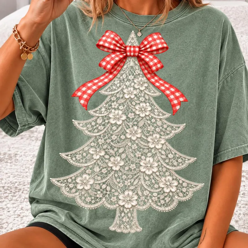 Lace Christmas Tree