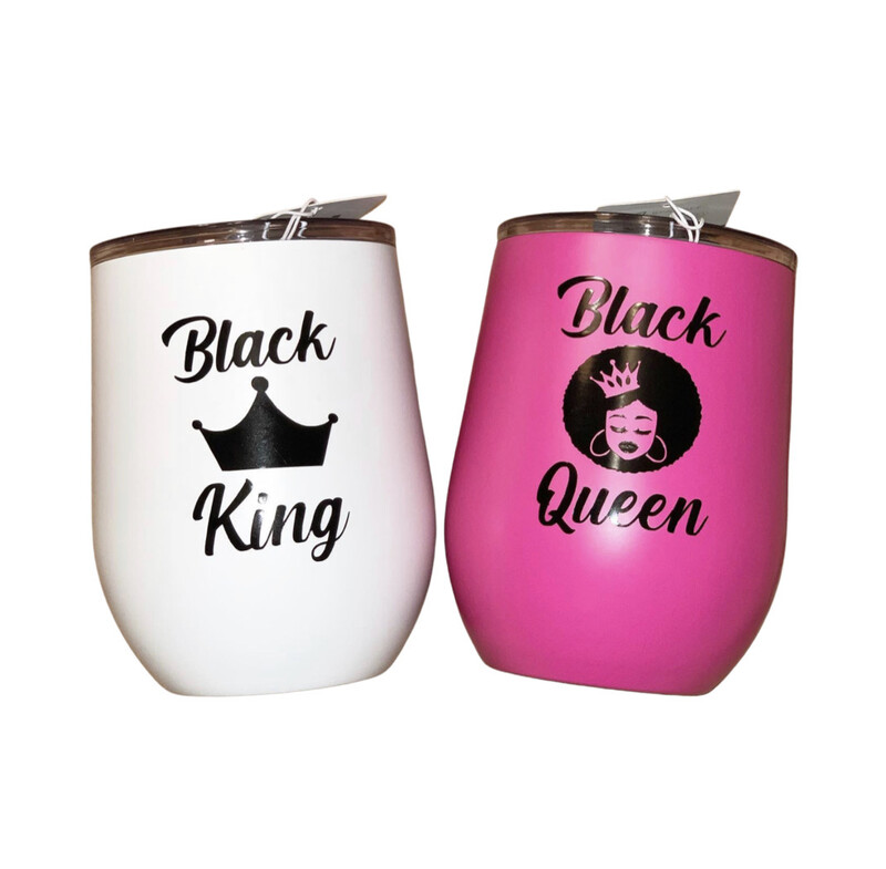 His &amp; Her Wine Tumbler Set