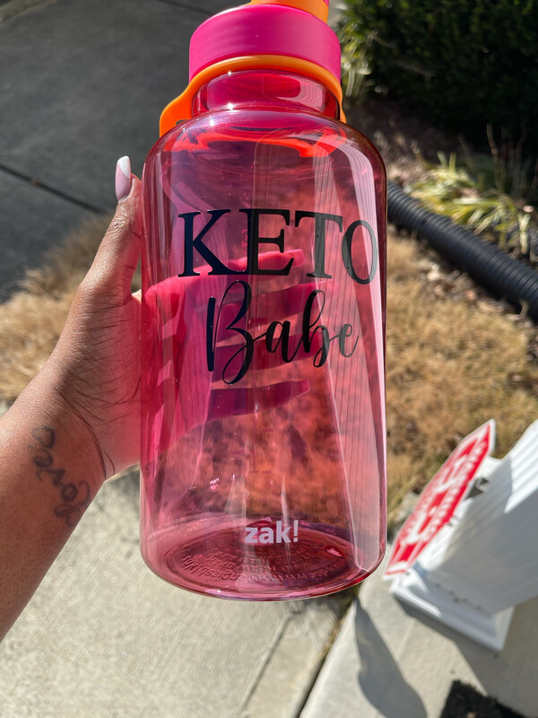 Keto Babe Water Jug
