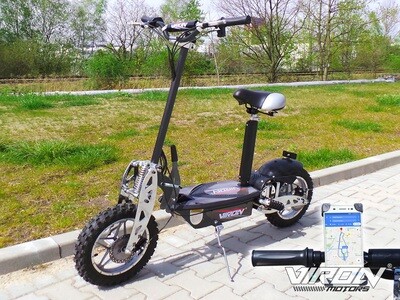Trottinette Électrique Cross 1000W - Carbone Trottinette Électrique Cross 1000W - Carbone