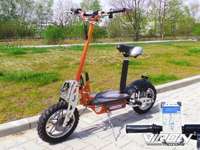 Trottinette Électrique Cross 1000W - Orange Trottinette Électrique Cross 1000W - Orange