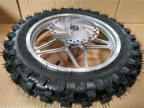 Roue avant avec pneu pour trottinette 1000W Roue avant avec pneu pour trottinette 1000W