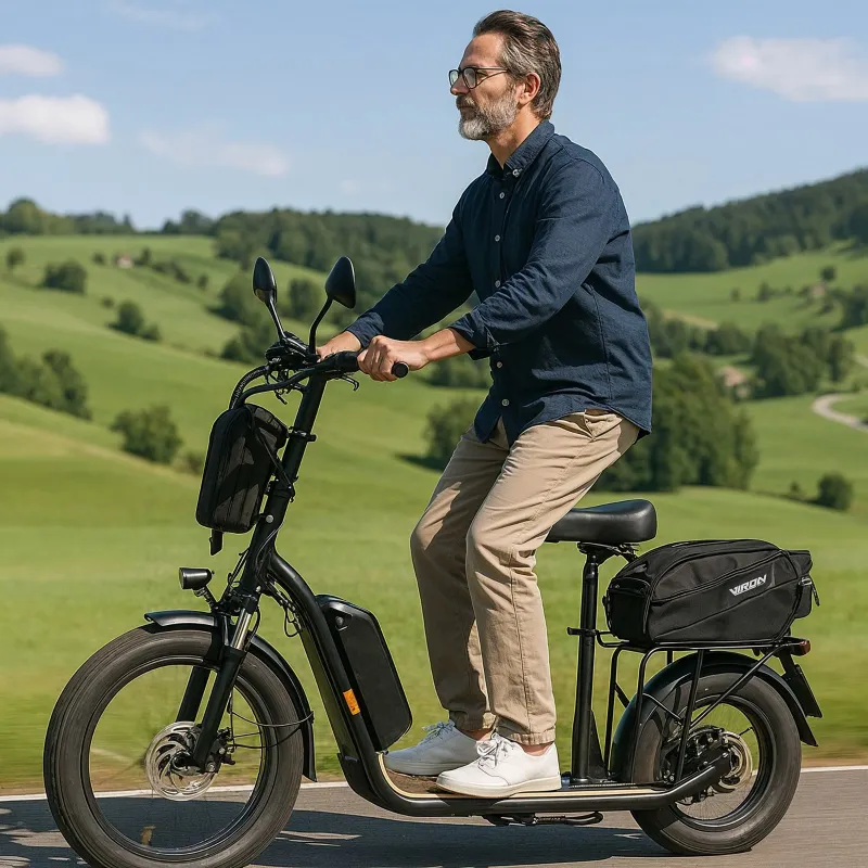 Trottinette Électrique Grandes Roues Cross XI-1500 Homologuée Route avec carte grise
