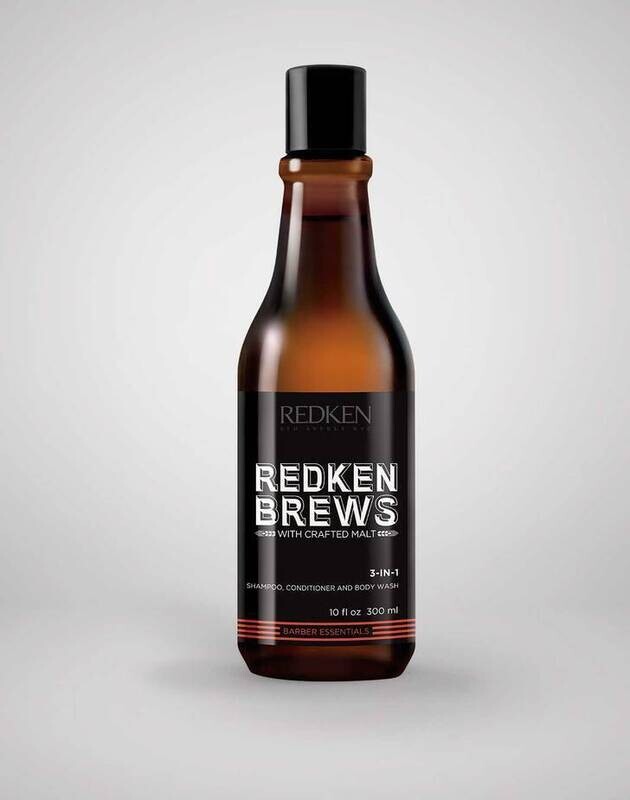 Redken Brews 3-In-1 Shampoo, Conditioner &amp; Body Wash