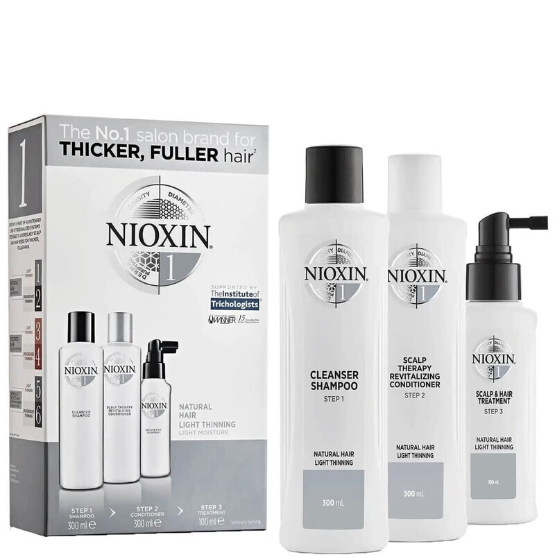 NIOXIN KIT SYSTEM 1- NATURAL HAIR