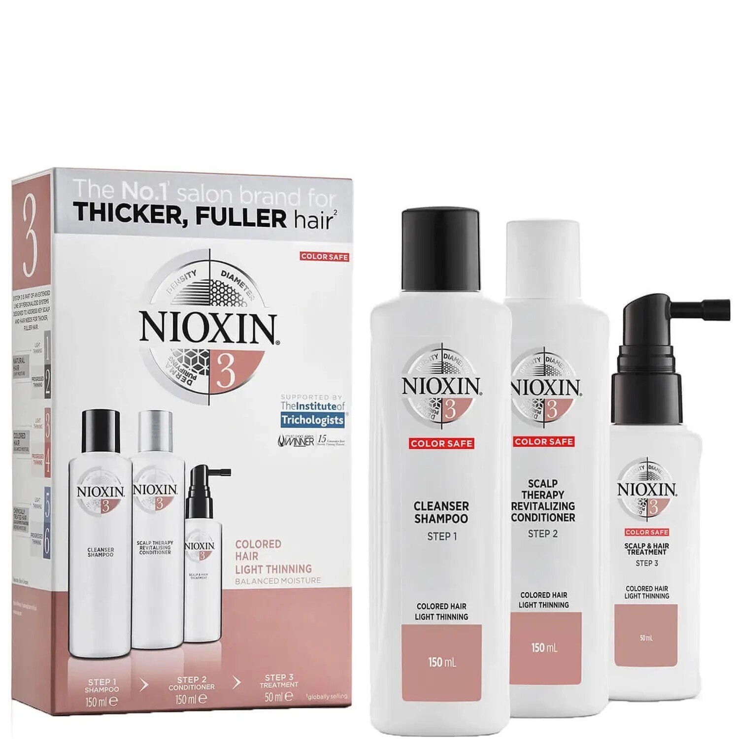 Nioxin Kit System 3 -  Color Treated Hair