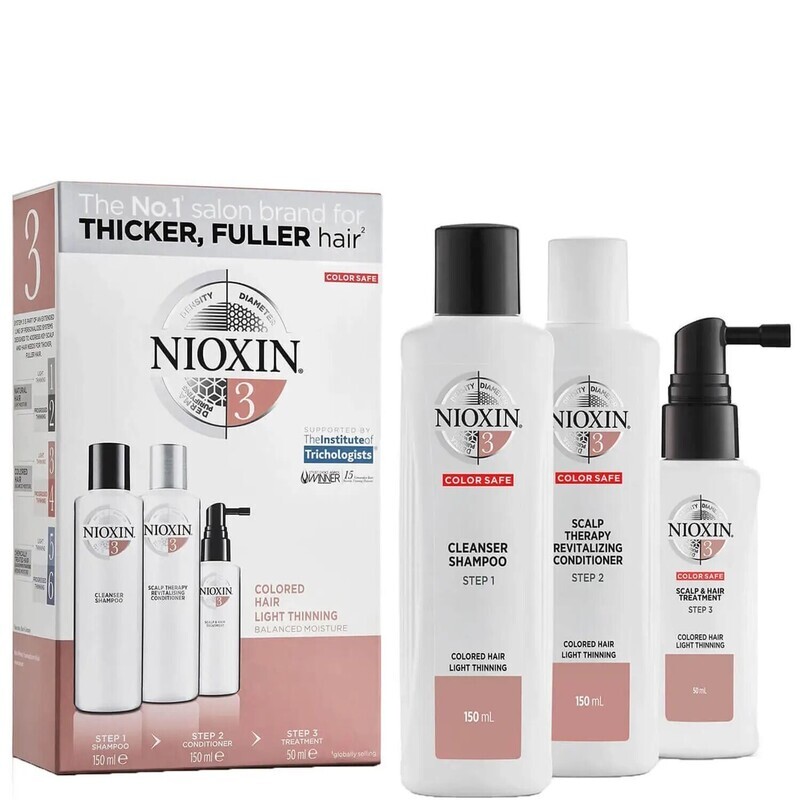 NIOXIN KIT SYSTEM 3 - COLOR TREATED HAIR