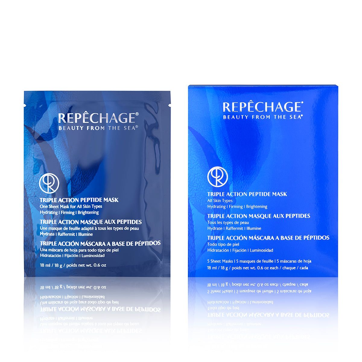 Triple Action Peptide Mask