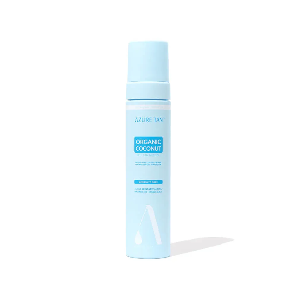 Self Tan Mousse - Organic Coconut - Medium To Dark