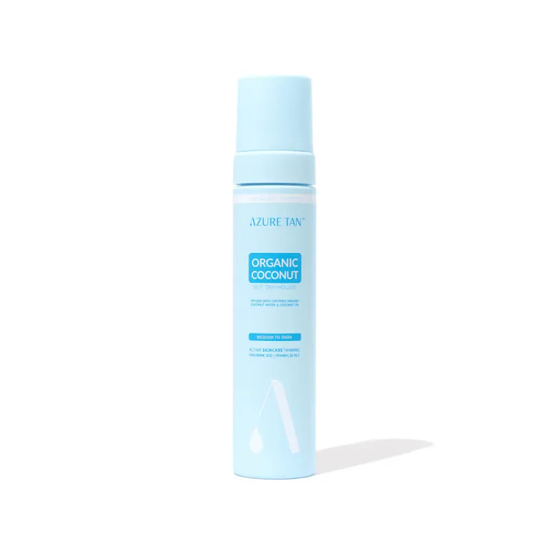 Self Tan Mousse - Organic Coconut - Medium To Dark