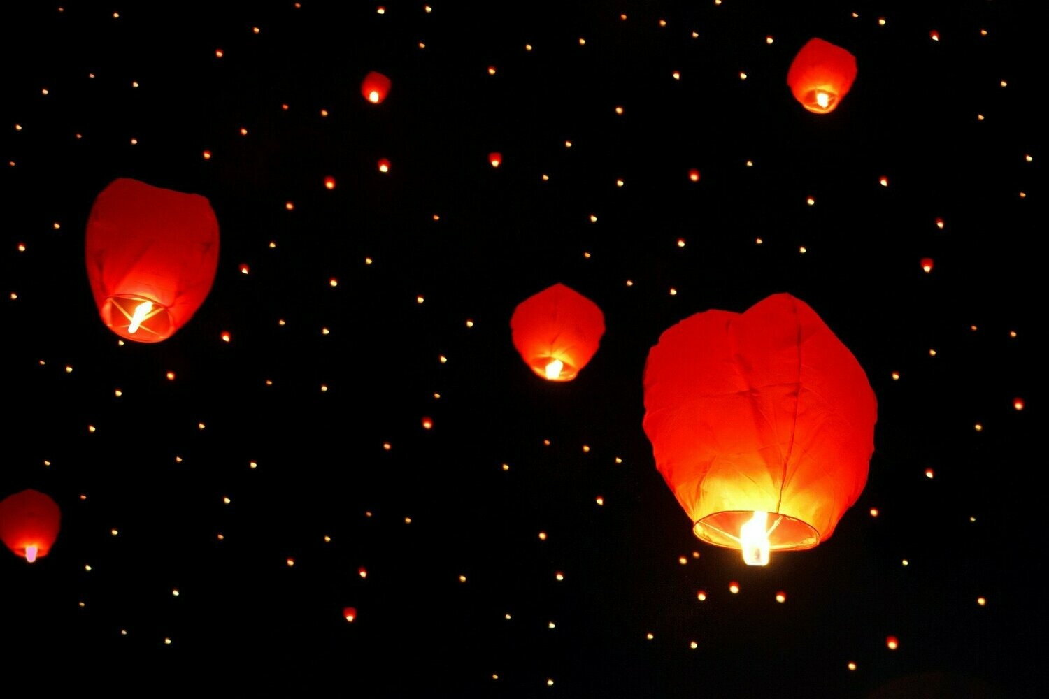 Sky lanterns