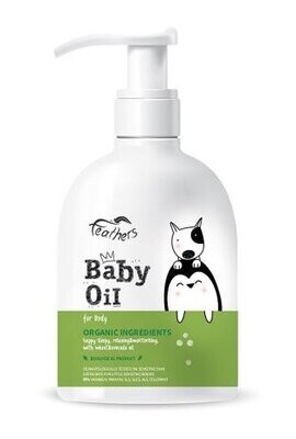 Feathers - Tarwe & Avocado olie - Baby Olie - 300 ml
