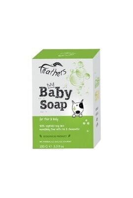 Feathers - Olijfolie - Baby Soap - 100 gr