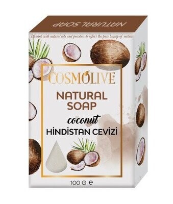 Cosmolive - Kokosnoot - Natuurlijke Zeep (Zeepblok) - 100 gr