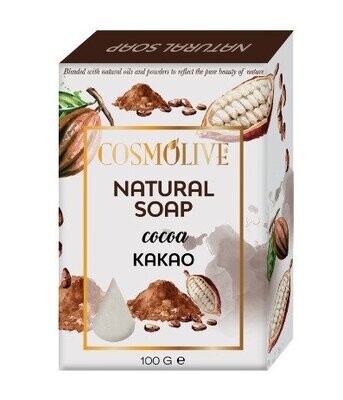 Cosmolive - Cacaoboter - Natuurlijke Zeep (Zeepblok) - 100 gr