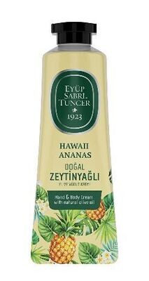 Eyüp Sabri Tuncer - Hawaii Ananas met natuurlijke olijfolie - Hand- en Bodycrème - 50 ml
