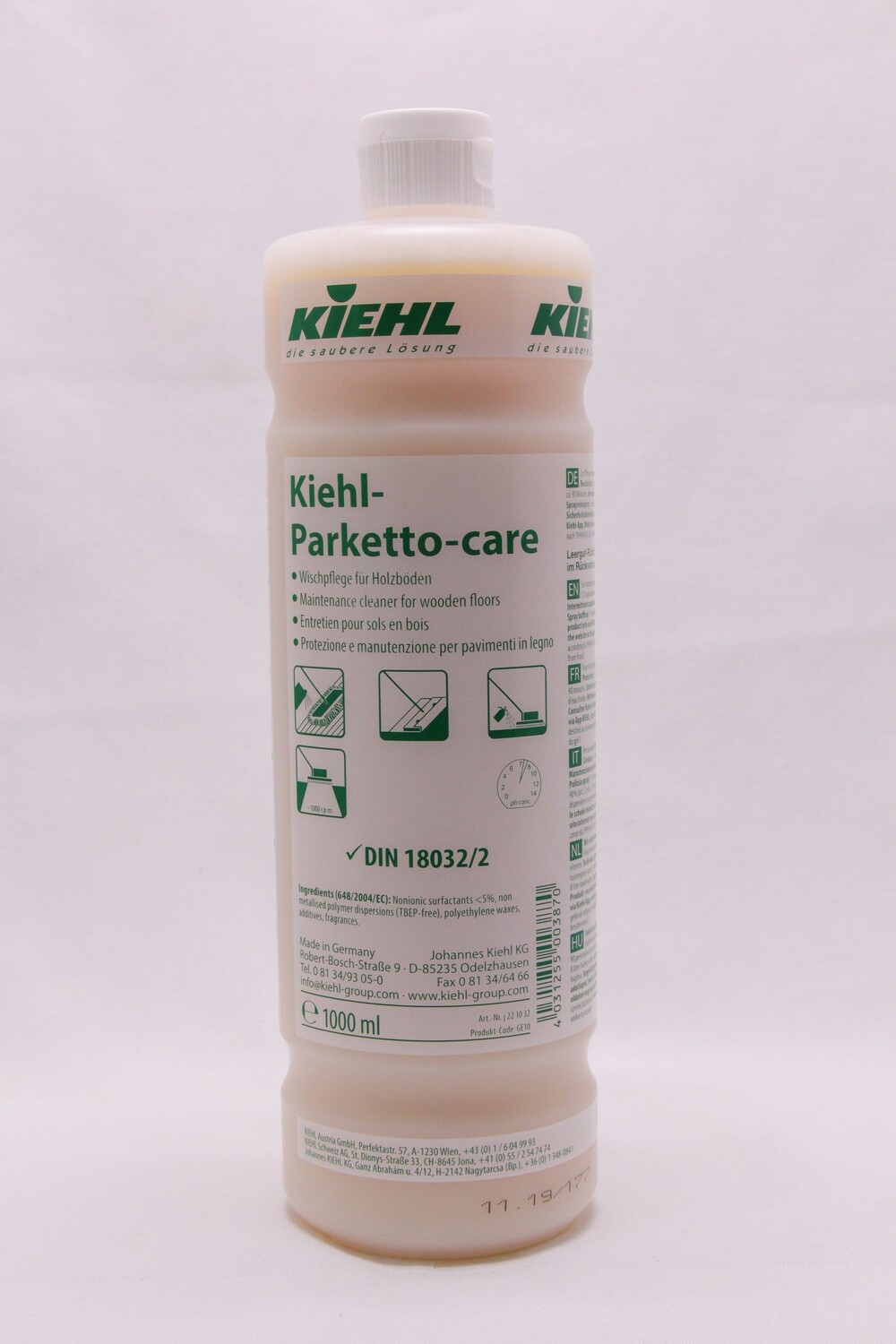 Parketto-care Bodenpflege - 1000 ml - Flasche