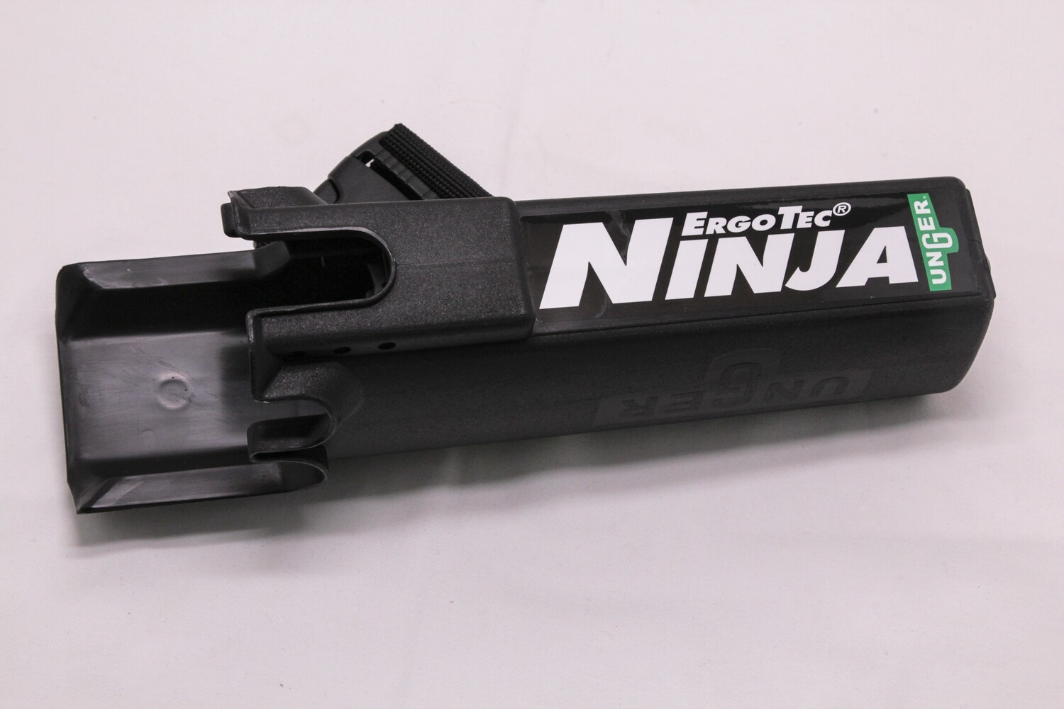 UNGER ErgoTec® Ninja Bucket On A Belt Werkzeughalter Köcher für Wischer, Einwascher &amp; Schaber
