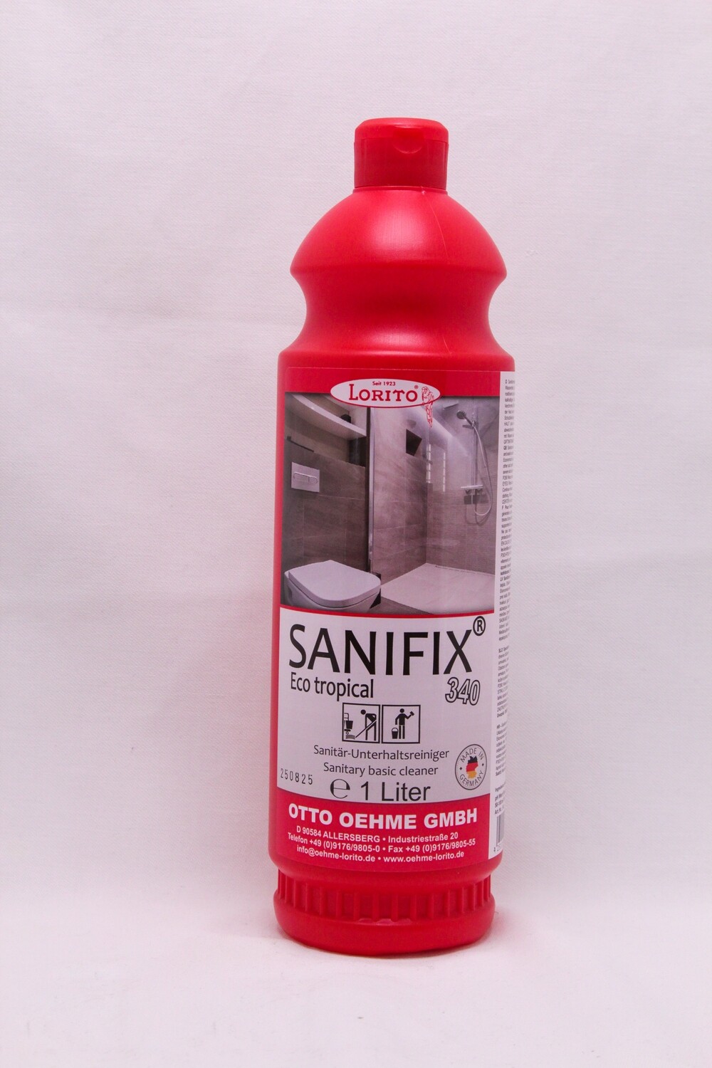 Lorito Sanifix Eco tropical Sanitärreiniger Kalklöser Kalkentferner 1 Liter