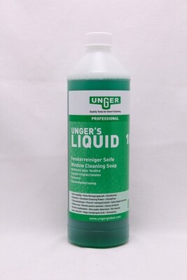 UNGER´S LIQUID Fensterreiniger Seife - 1000 ml - Flasche