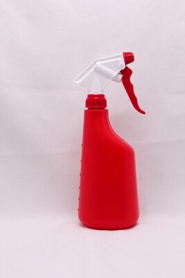 Sprühflasche 650ml in Rot/Grün/Gelb/ Weiß-blau